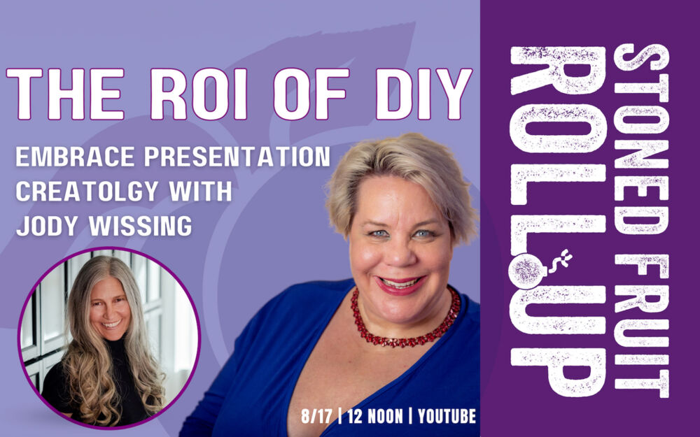 YouTube interview "the ROI of DIY" presentation creatology with Stoned Fruit